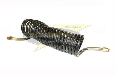 Foto de MANGUEIRA ESPIRAL CARRETA MOD. 6.5 MT - PRETA - Marca Compatível